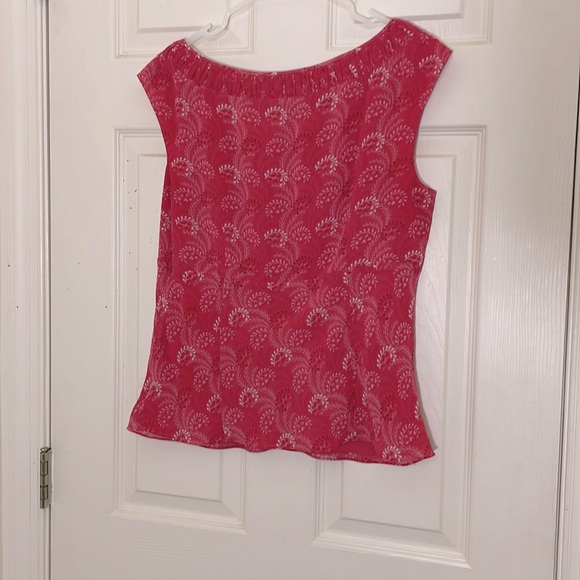 Loft Red Top Size 10 - Picture 4 of 6